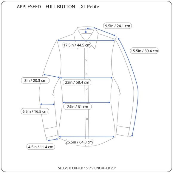 Appleseeds Petites PXL Floral Button Cuff Green Women Full Button Shirt - Picture 2 of 16